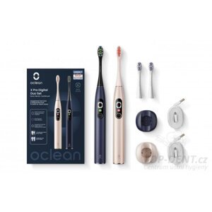 Oclean X Pro Digital Duo Gold & Blue